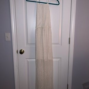 Lace maxi dress